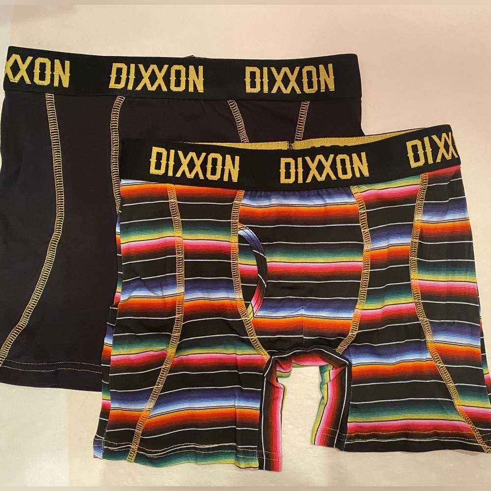 Dixxon 2-Pair Men's Boxer Briefs Size Medium NEW